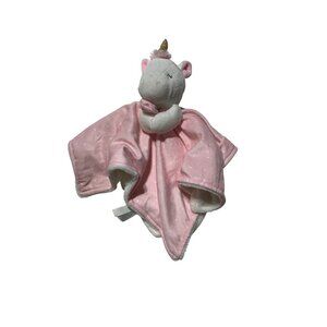 Carters Just One You Pink Unicorn Plush Lovey Security Blanket